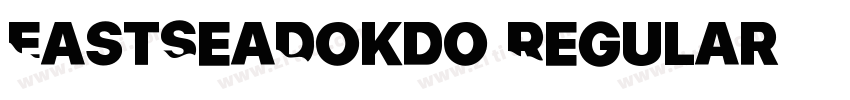 EastSeaDokdo Regular字体转换